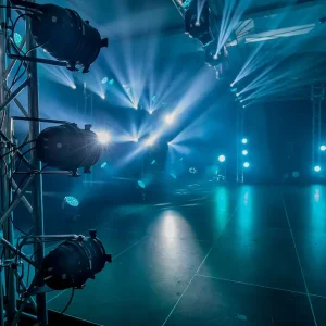 Professional audio, lighting and stage equipment