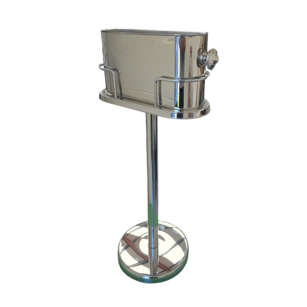Double Wine/Champagne Bucket & Stand – Stainless Steel